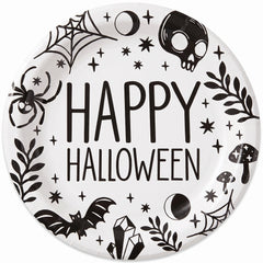 Spellbound Halloween 7" Round Paper Plates