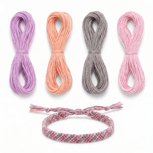 DIY Friendship Bracelet Kit - 12-Pack Craft Favor Set