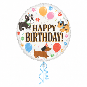 Pawesome Birthday Party Foil Balloon - 18in
