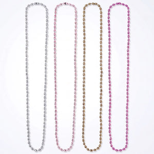 Team Bride Bachelorette Bead Necklaces - 24 Pack
