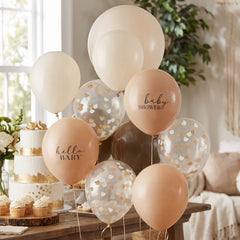 Elegant Latex Balloons for Baby Shower