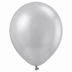 Silver Pearl Mini Latex Balloons - 5-Inch, 50 Pack