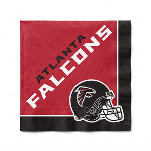Atlanta Falcons NFL Lunch Napkins - 6.5 In. x 6.5 In.