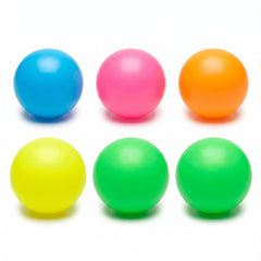Neon Glow Beer Pong Balls - 6 Pack