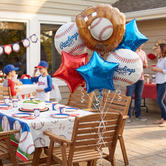 Major League Baseball Foil Balloon Bouquet