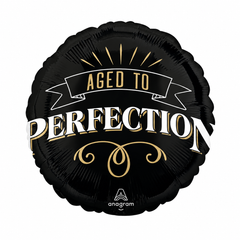 "Aged to Perfection" 18-Inch Foil Balloon