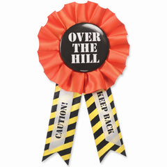 Over-the-Hill Construction Award Ribbon