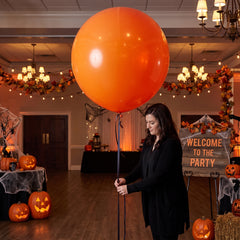 Vibrant Orange 24" Latex Balloons - Pack of 25