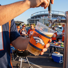 Denver Broncos 16oz Plastic Cups - 25 Pack