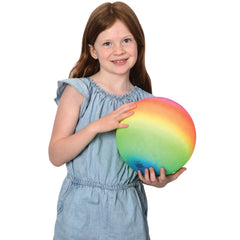 Rainbow Playground Balls/9 In - 12 Count