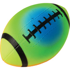 Rainbow Football/8 In Deflated - 12 Count