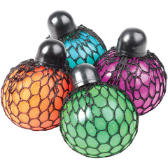 Color Changing Mesh Stress Ball - 12 Count