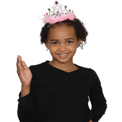 Tiaras W/Boa - 12 Count