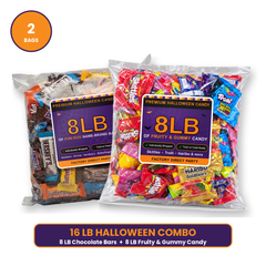 Halloween Candy & Chocolate Variety Pack Bundle | 16lb