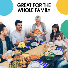 Heavy Duty Dark Blue Plastic Forks | 50 Count