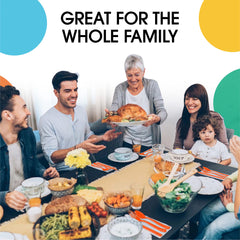 Heavy Duty Orange Plastic Spoons | Case of 1200