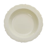 12 Oz. Ivory Victorian Design Bowls | 20 Count