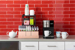 Clear Cutlery Caddy Combo - Gingham