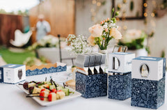 Silver Cutlery Caddy Combo - Floral