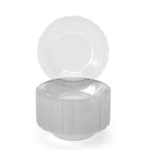 12 Oz. Clear Victorian Design Bowls | 20 Count
