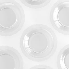 12 Oz. Clear Victorian Design Plastic Bowls | 120 Count