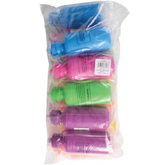 Neon Water Bottles - 12 Count