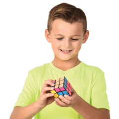 Neon Puzzle Cubes - 12 Count