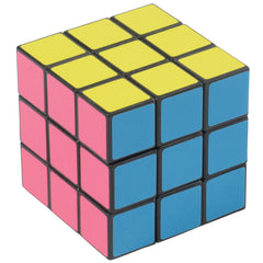 Neon Puzzle Cubes - 12 Count
