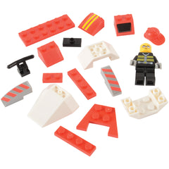 Fire Rescue Bricks/25 To 32-Pcs - 12 Count