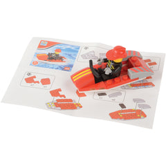 Fire Rescue Bricks/25 To 32-Pcs - 12 Count