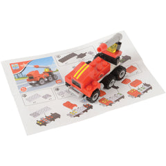 Fire Rescue Bricks/25 To 32-Pcs - 12 Count
