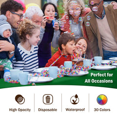 Premium Emerald Green Plastic Table Covers | 6 Pack - 54 In. x 108 In.