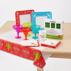 186 Pcs Fiesta Party Kit - For 20 Guests