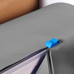 54 In. x 100 Ft. Cut To Size Table Roll | Silver | Case of 6