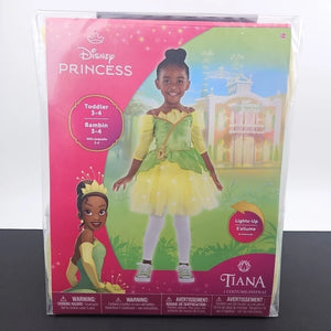 Disney Princess Tiana LED Light-Up Halloween Costume for Girls - Toddler (3-4)