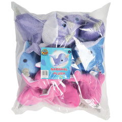 Narwhal Plush - 12 Count