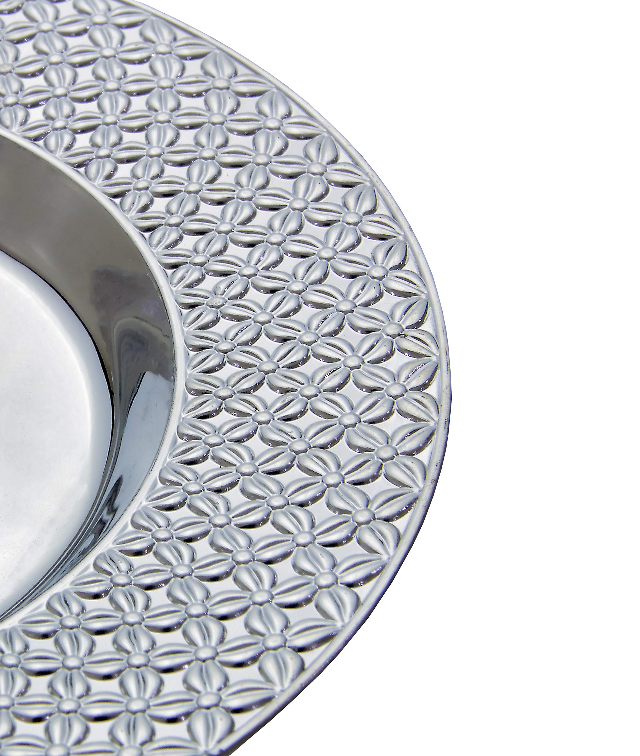 Silver Kiddush Cup and Saucer Set (50)