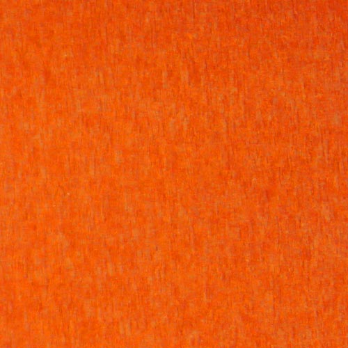 Orange Crepe Paper Fold