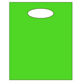 Lime Green Party Loot Bags (8)