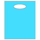 Light Blue party loot bags (8)