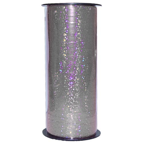 100 yd. Silver Holographic Ribbon