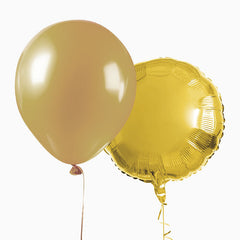 Gold Balloons for Elegant Celebrations