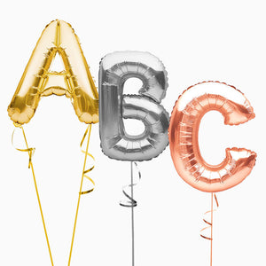 Customizable Alphabet Letter Balloons