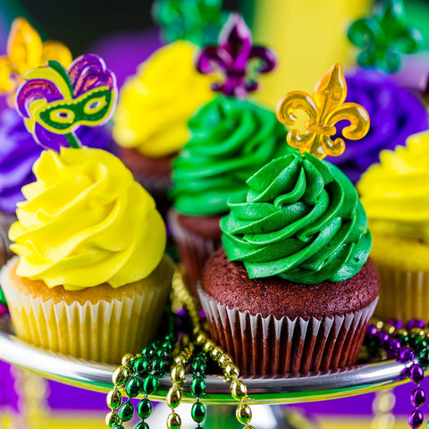 Mardi Gras Tableware