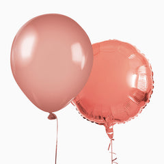 Rose Gold Balloons: Elegant Metallic Decor