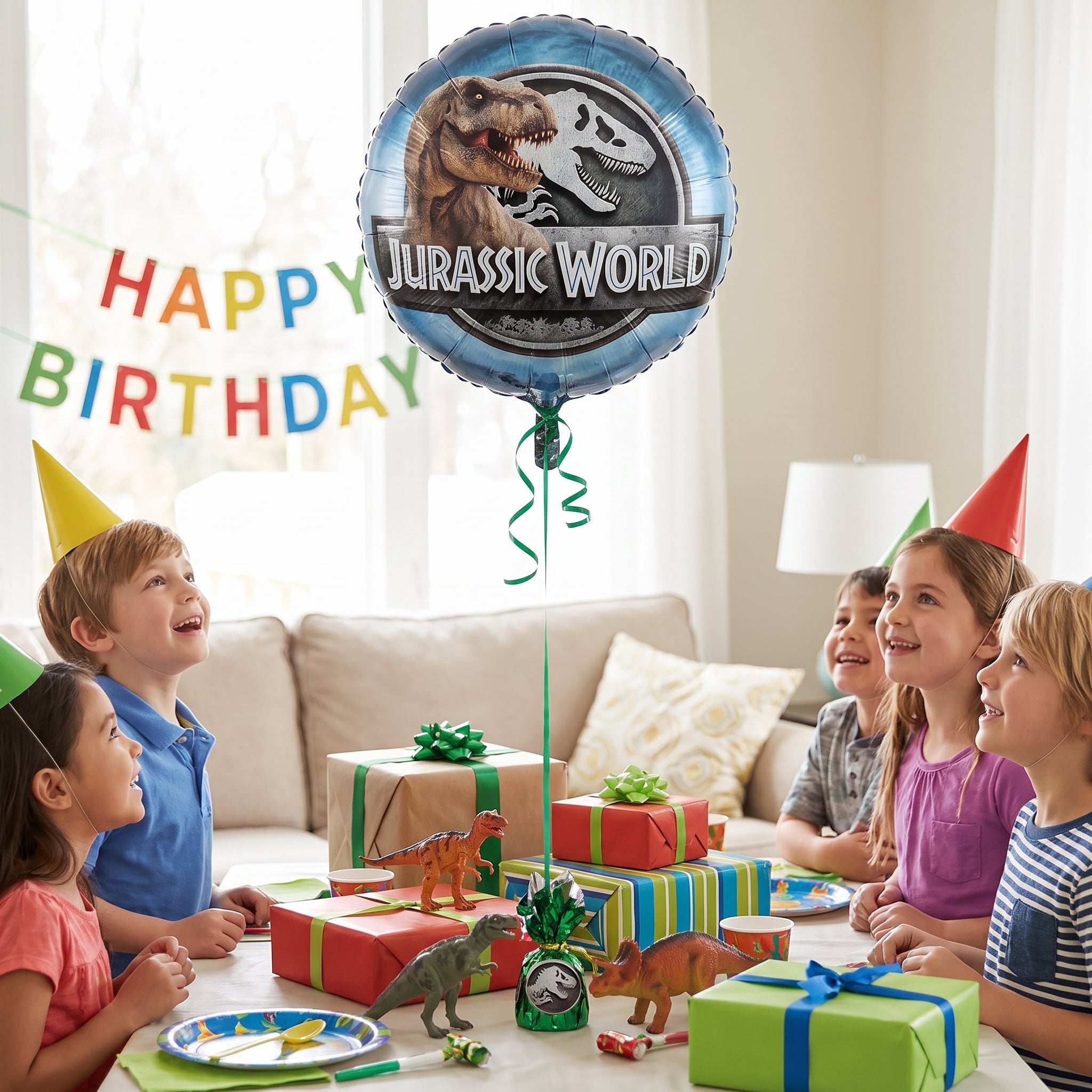 Jurassic World Dinosaur Foil Balloon - 18 Inch