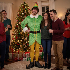 Buddy the Elf Christmas Costume - Adult Unisex - Adult S/M