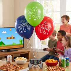 Gamer Party Printed Latex Balloons - 12ct