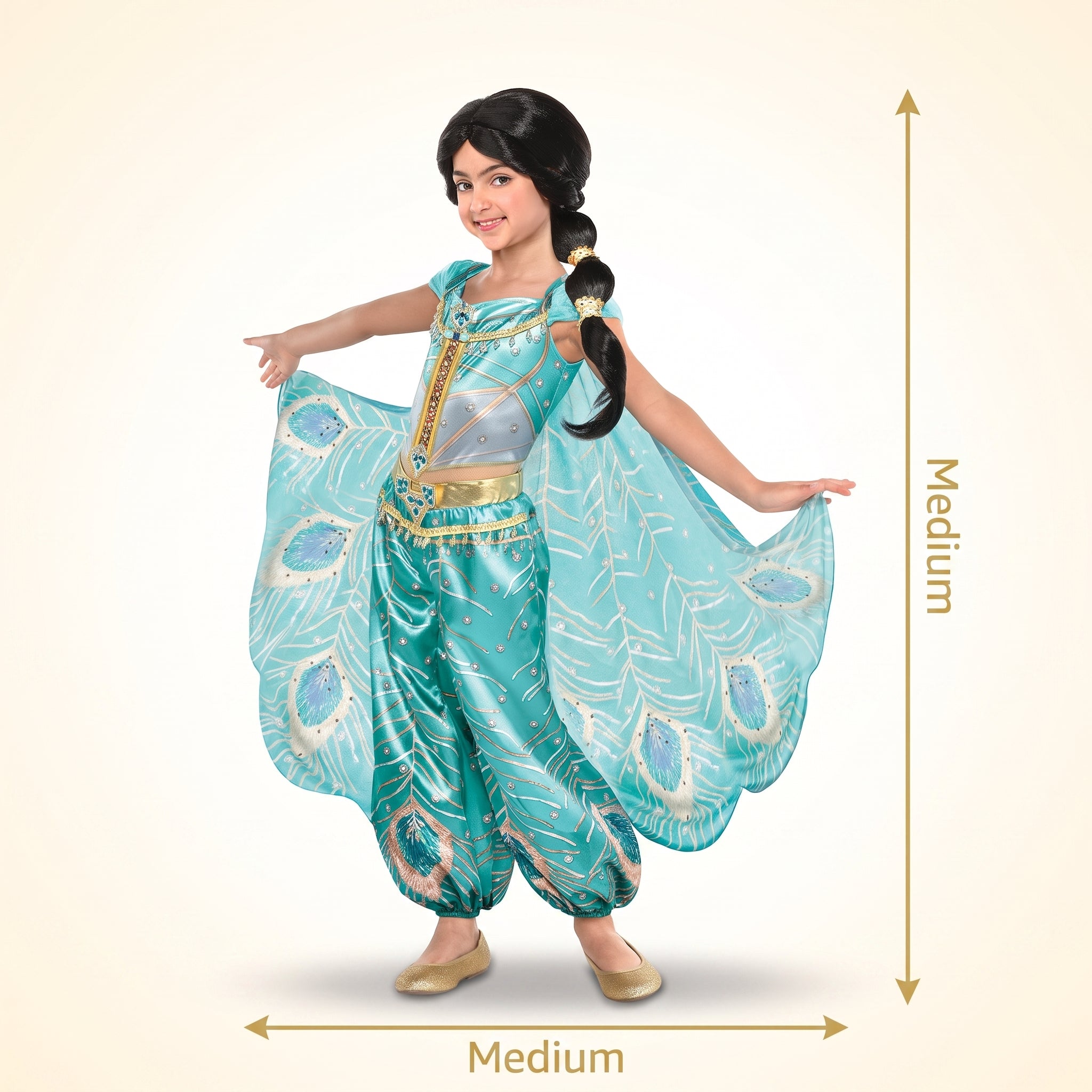Disney Princess Jasmine "Whole New World" Halloween Costume for Kids