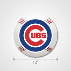 Chicago Cubs 12" Cutout Decoration